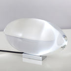 Table Lamp with Crystal Glow for Mood Lighting