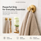 Sleek Stainless Steel Suction Hooks for Effortless Organization