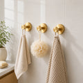 Sleek Stainless Steel Suction Hooks for Effortless Organization