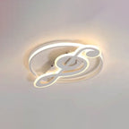 Contemporary Flush Mount Ceiling Light with Adjustable LED
