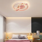 Contemporary Flush Mount Ceiling Light with Adjustable LED