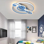 Contemporary Flush Mount Ceiling Light with Adjustable LED