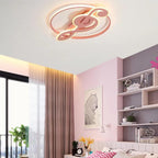 Contemporary Flush Mount Ceiling Light with Adjustable LED