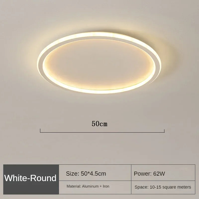 Modern Round Flush Mount Ceiling Light in Elegant Design