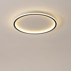 Modern Round Flush Mount Ceiling Light in Elegant Design