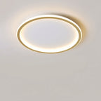 Modern Round Flush Mount Ceiling Light in Elegant Design