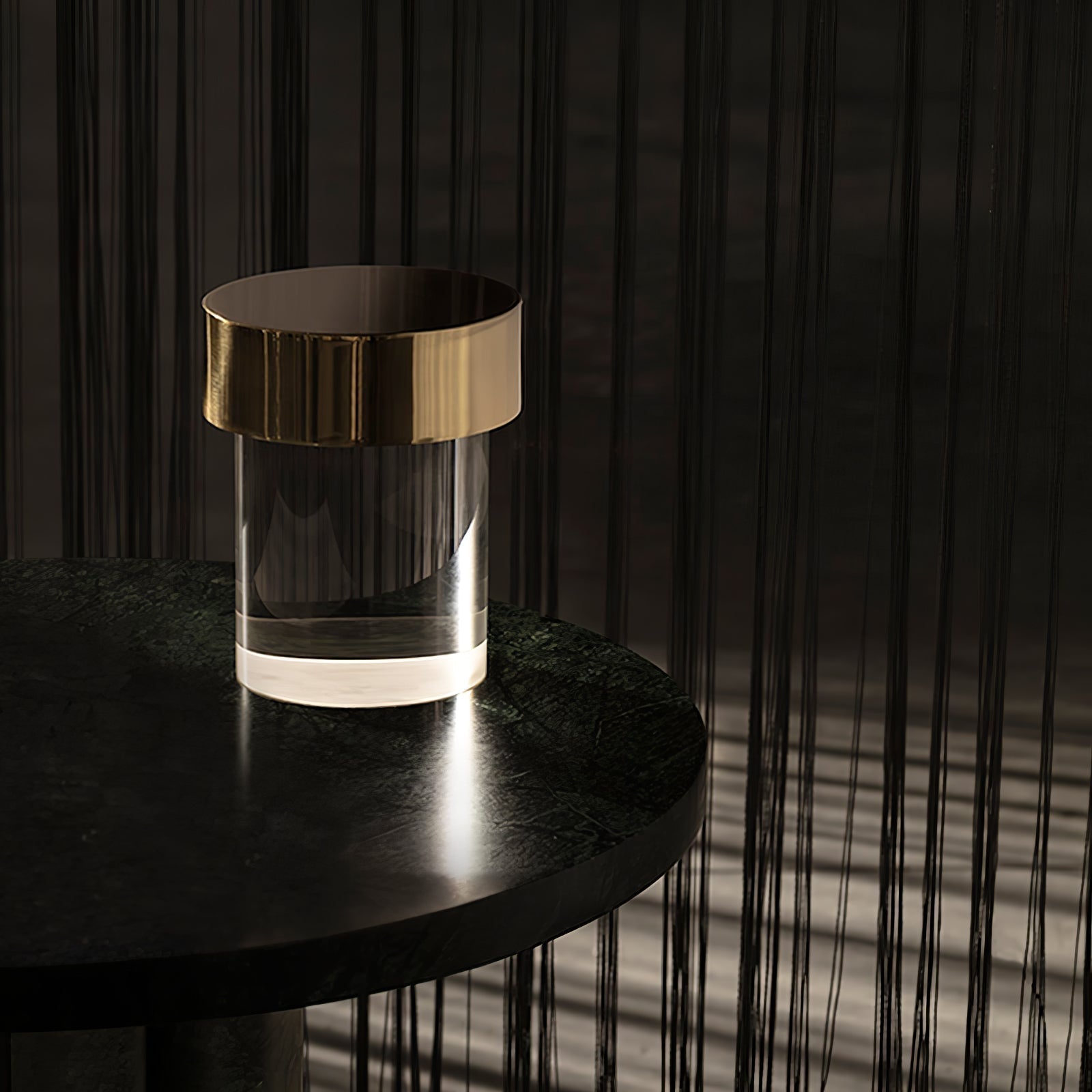 Portable Cordless Table Lamp with Rechargeable Battery - Elegant Design