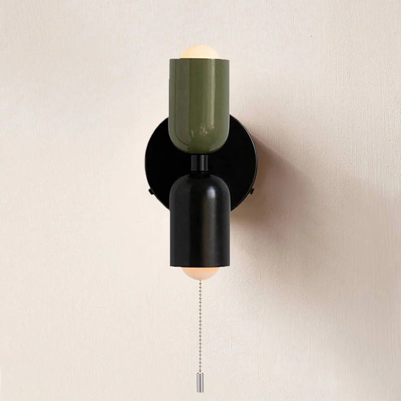 Contemporary Double Wall Light Fixture in Nordic Style