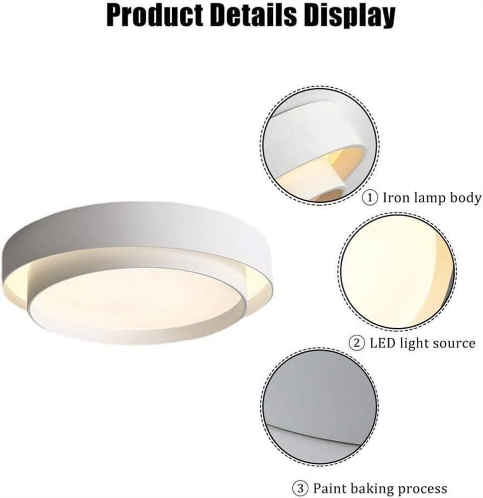Contemporary Round LED Ceiling Lamp | Sleek Minimalist Style