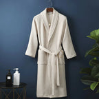 Unisex Soft Absorbent Bathrobe – Comfortable Dressing Gown