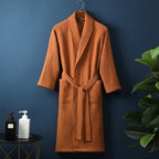 Unisex Soft Absorbent Bathrobe – Comfortable Dressing Gown