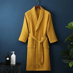 Unisex Soft Absorbent Bathrobe – Comfortable Dressing Gown