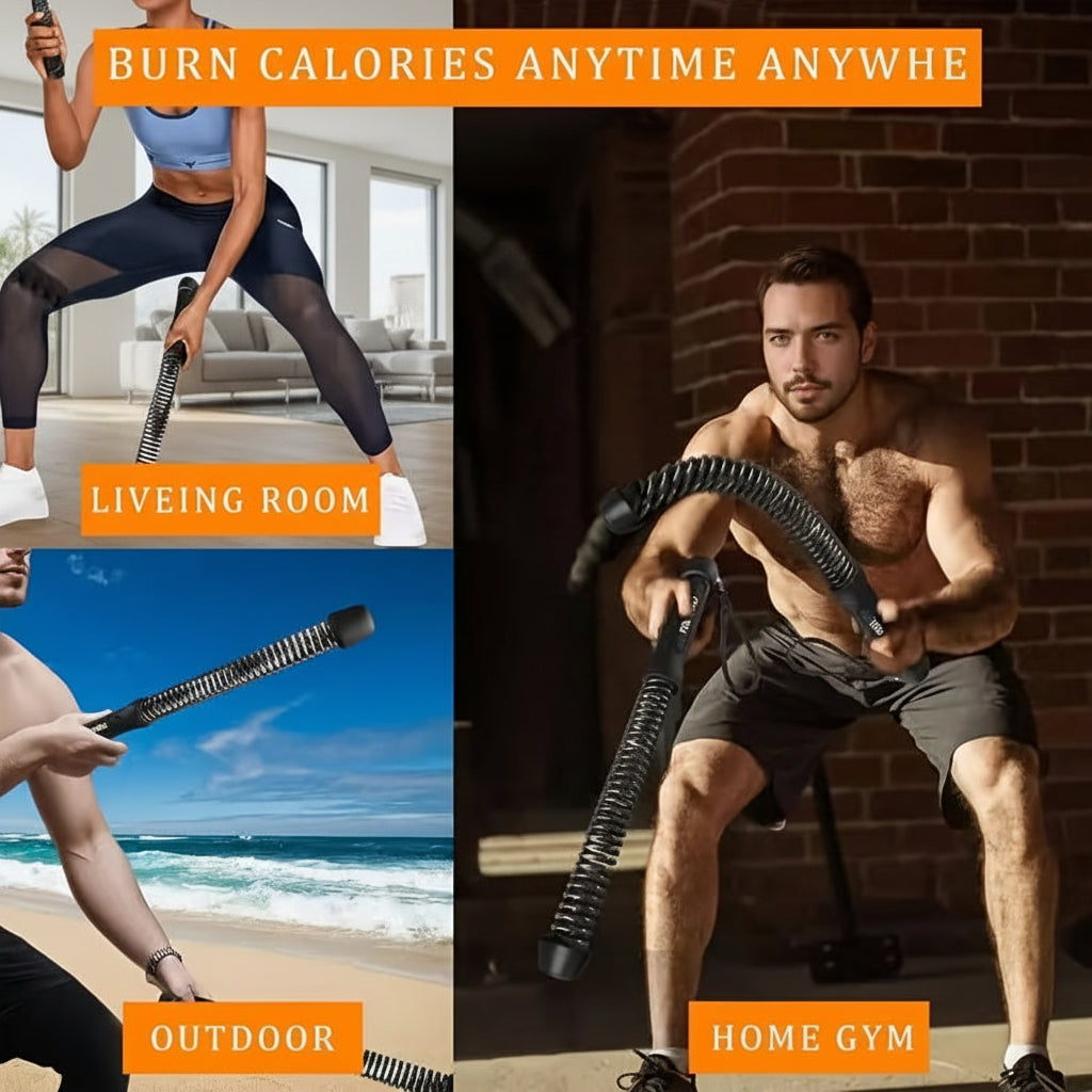 Adjustable Steel Skipping Rope for Heavy-Duty Speed Training