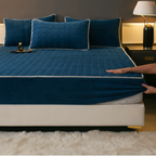 Soft and Breathable Fitted Mattress Cover Bed Sheets