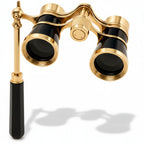 Foldable Theater Binoculars with Clear Optics and Handle