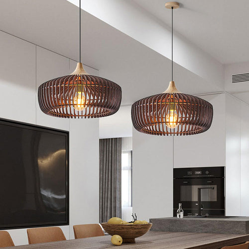 Bamboo Pendant Light in Nordic Style