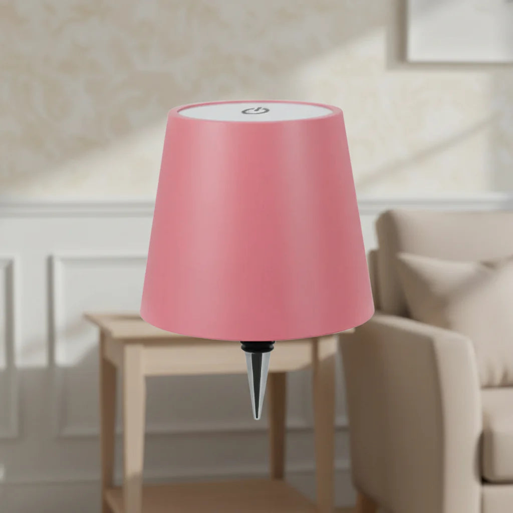LED Desk Lamp – Decorative Bottle Shaped Night Light for Mood Lighting