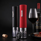 Automatic Electric Corkscrew for Effortless Wine Bottle Opening