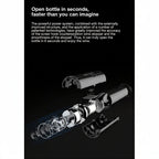 Automatic Electric Corkscrew for Effortless Wine Bottle Opening