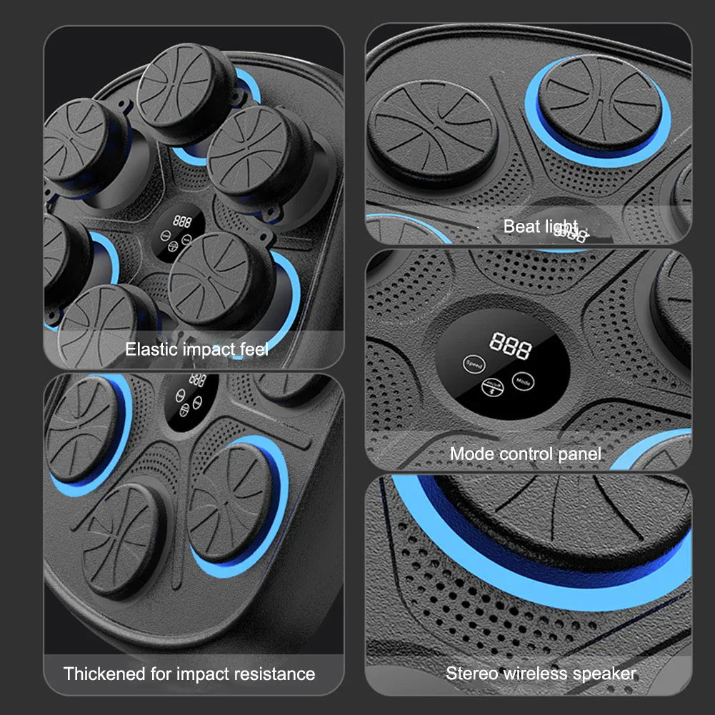 Interactive Wall Pad for Boxing Training - Reaction Speed Enhancer