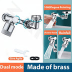 Rotating Copper Aerator Attachment for Faucet with Splash Filter