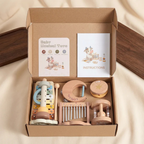 6-Piece Rattle Set – Wooden Toys for Babies