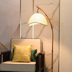Modern Floor Lamp in Bamboo Design for Living Spaces and Chic Decor
