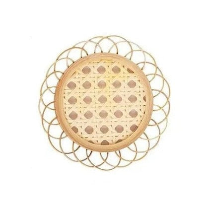 Sustainable Bamboo Coaster Collection with Non-Slip Grip