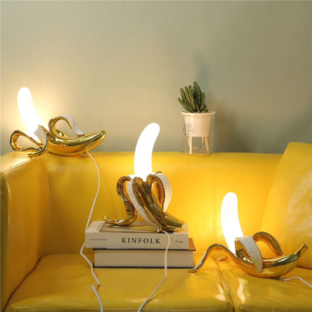 Table Lamp in Banana Shape