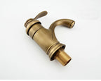 Leak-Proof Bathroom Mixer Tap in Antique Brass – Stylish Upgrade for Modern Spaces
