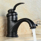 Leak-Proof Bathroom Mixer Tap in Antique Brass – Stylish Upgrade for Modern Spaces