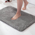 Non-Slip Backed Plush Bath Mat for Bathroom Comfort