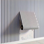 Self-Adhesive PVC Wall Panels with 3D Wood Design for Home Decoration