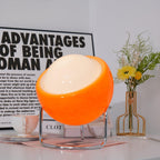 Metal Framed Table Lamp with Glass Effect in Bauhaus Design