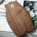 Charming Bear-Shaped Wooden Serving Board - Ideal for Entertaining