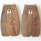 Charming Bear-Shaped Wooden Serving Board - Ideal for Entertaining