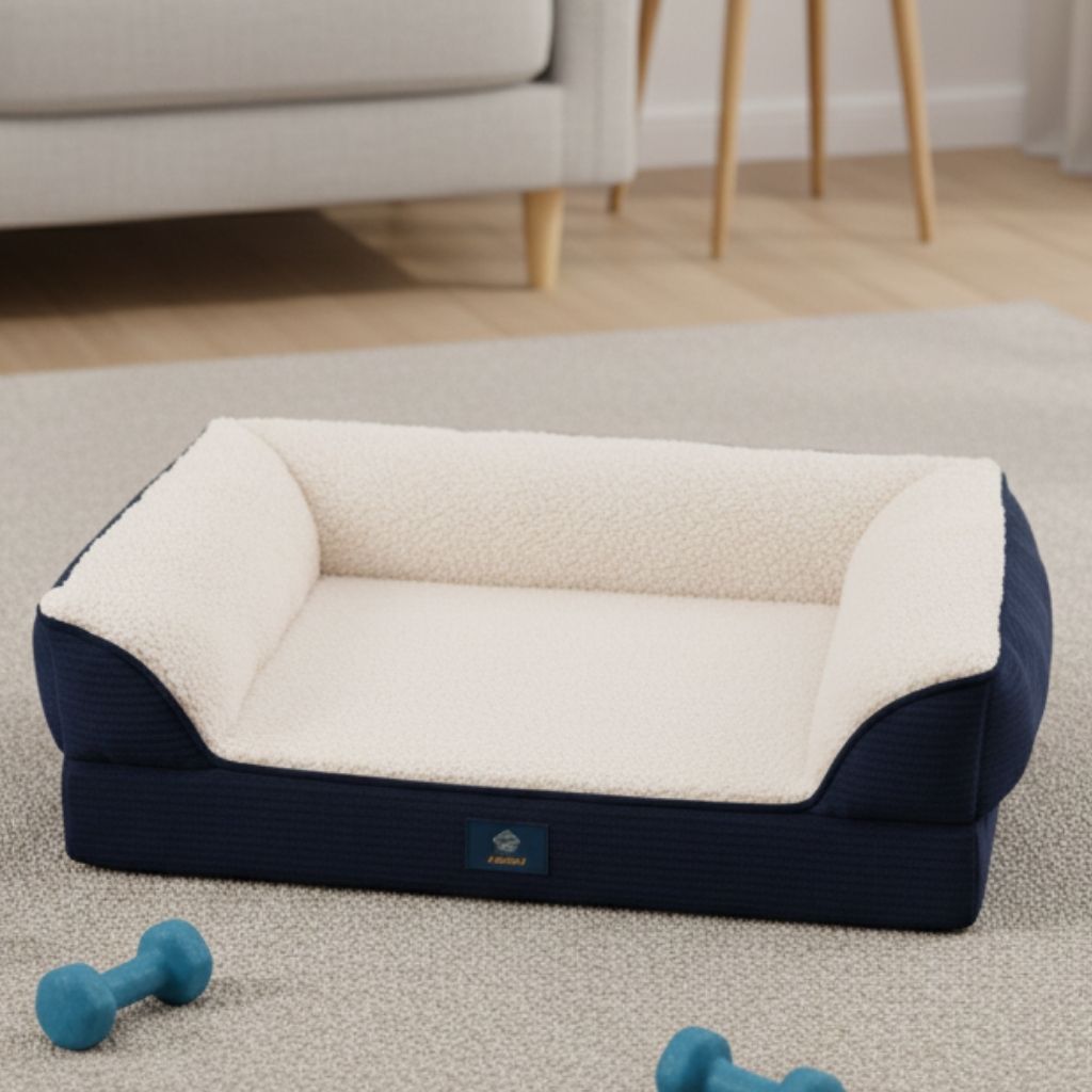 CozyNest Orthopedic Pet Couch for Year-Round Comfort