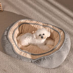 Year-Round Comfort Dog Bed for Small to Medium Dogs