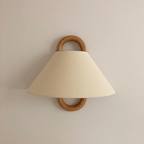 Modern Solid Wood Wall Lamp – Beechwood Design for Stylish Interiors