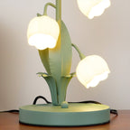 Floral Indoor Table Lamp – Elegant Orchid Design