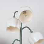 Floral Indoor Table Lamp – Elegant Orchid Design