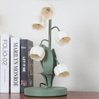Floral Indoor Table Lamp – Elegant Orchid Design