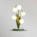 Floral Indoor Table Lamp – Elegant Orchid Design