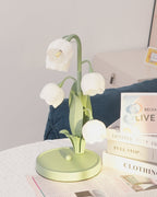 Floral Indoor Table Lamp – Elegant Orchid Design