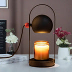 Elegant Black Candle Warmer Lamp for Scented Jar Candles