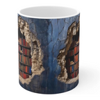Literary Haven Mug - Your Bookshelf Companion