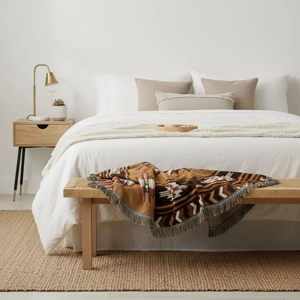 LunaDream Woven Throw Blanket