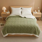 CozySoft Plush Layered Comfort Throw Blanket