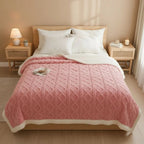 CozySoft Plush Layered Comfort Throw Blanket