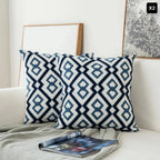 Stylish Home Decor Cushion – Soft Blue Throw Pillow, 17.72 x 17.72 inches